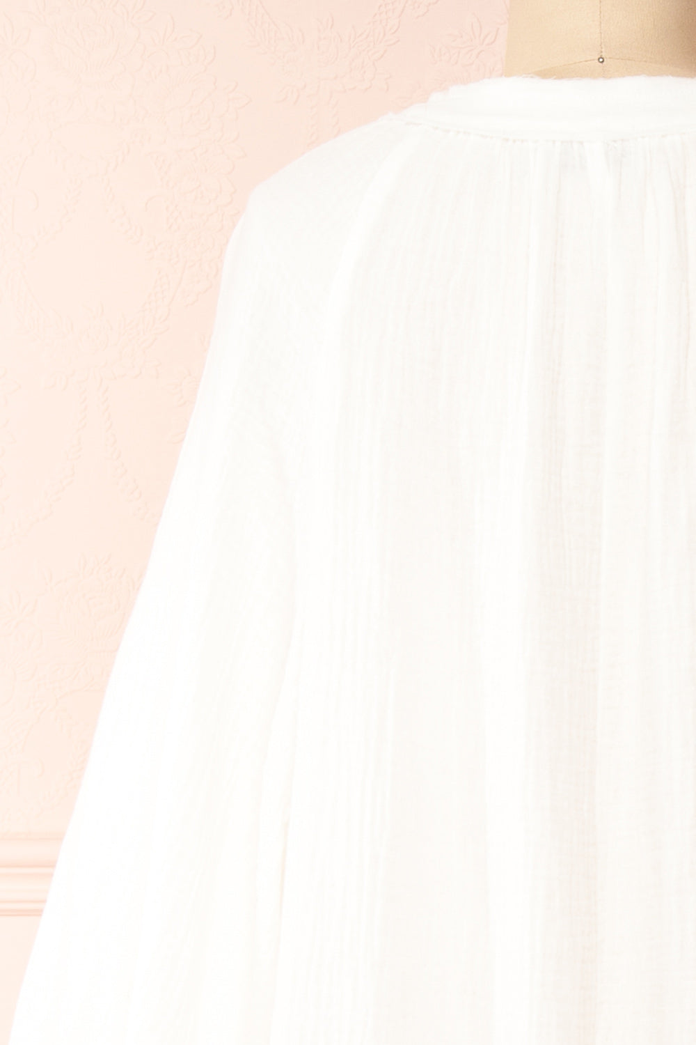 Raisa | Ivory Shift Midi Dress