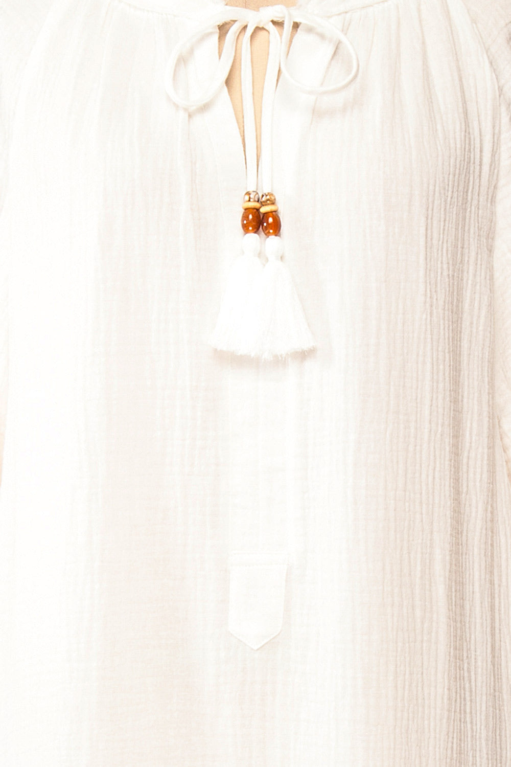 Raisa | Ivory Shift Midi Dress