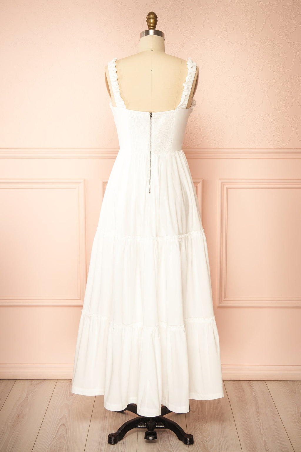 Rhianon | Ivory Maxi A-Line Dress