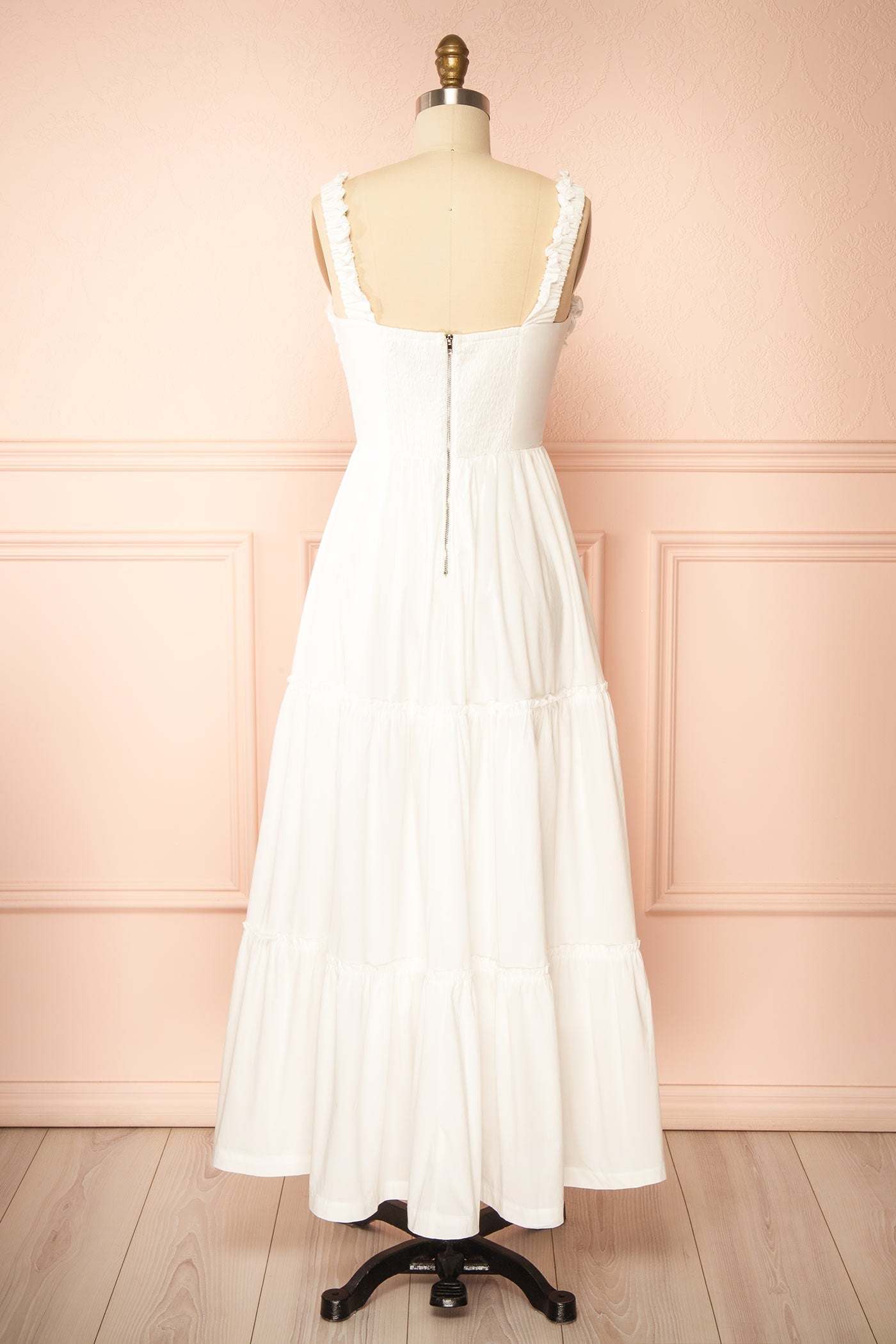 Rhianon | Ivory Maxi A-Line Dress