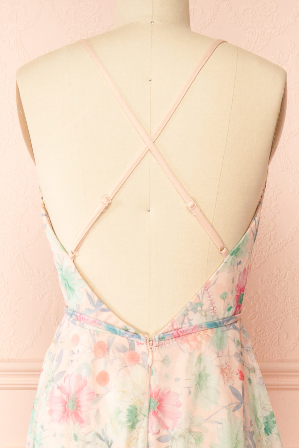 Rosehall | Floral A-Line Maxi Dress