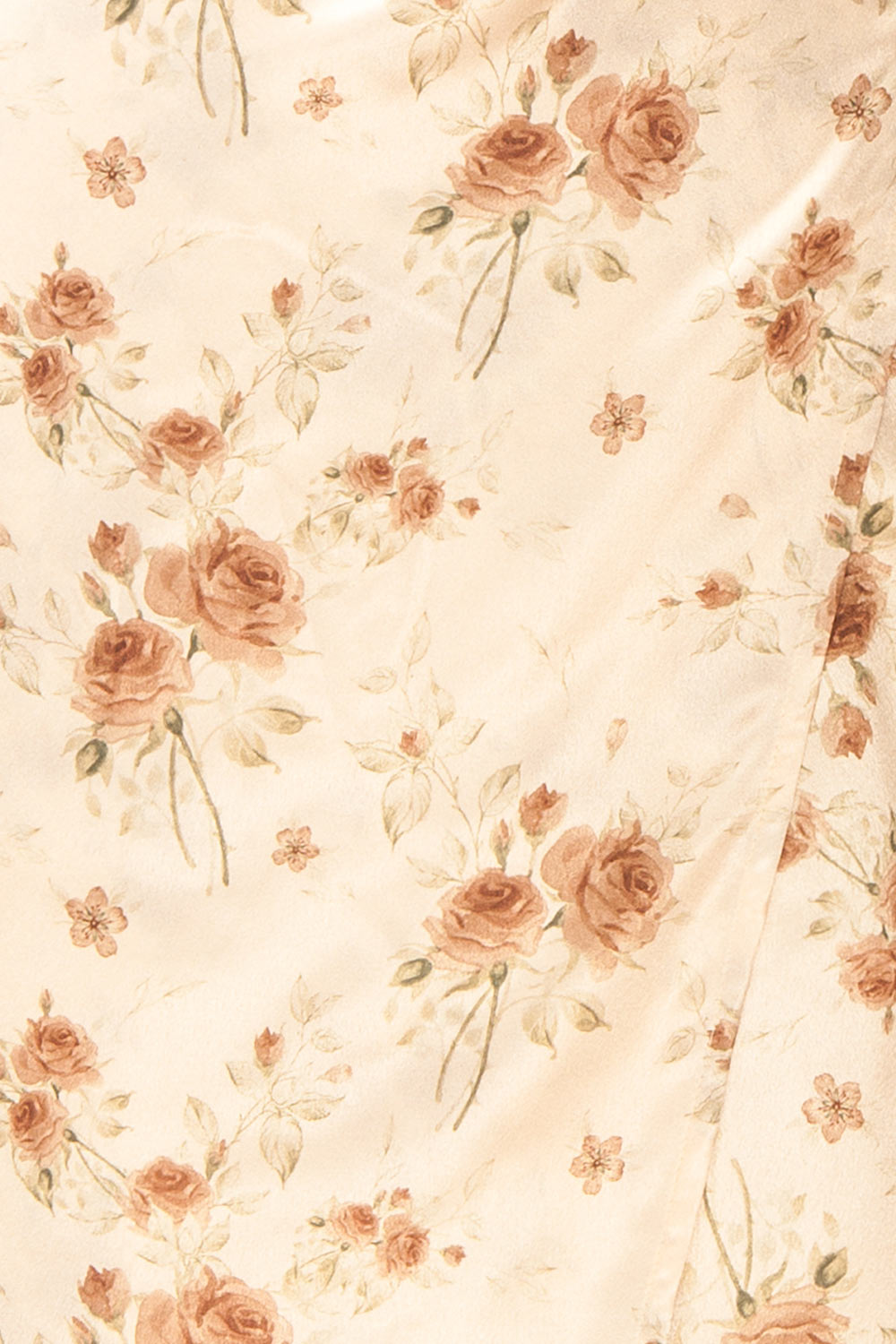 Rossy | Cowl Neck Floral Midi Dress