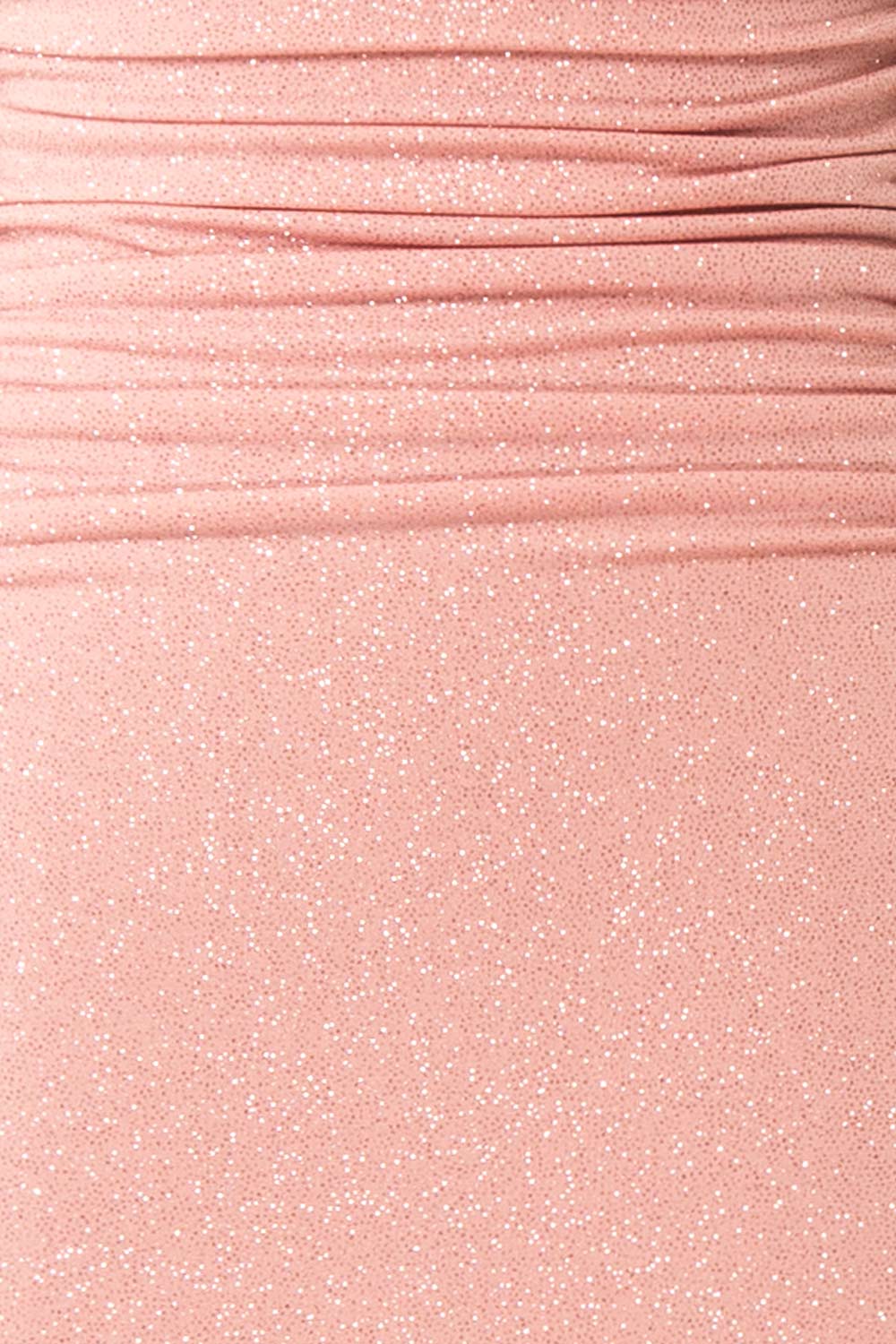 Samira Pink | Sparkly Mermaid Maxi Dress with Slit
