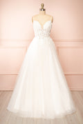 Sarienne | Sparkly A-Line Wedding Tulle Dress