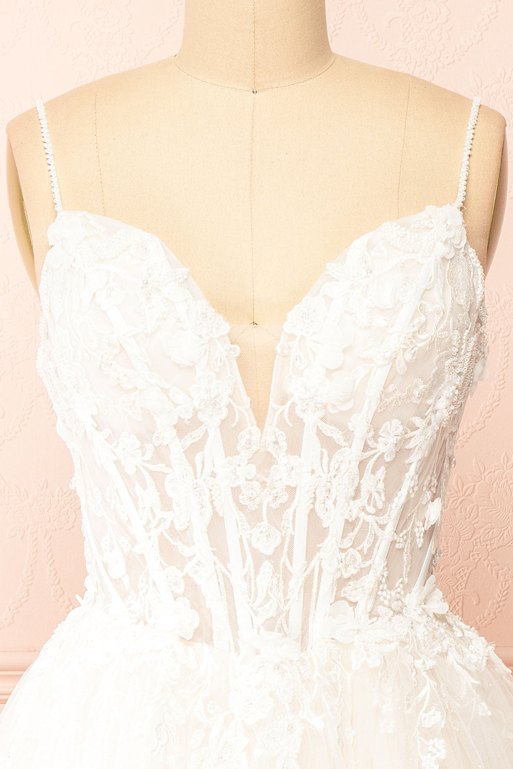 Sarienne | Sparkly A-Line Wedding Tulle Dress