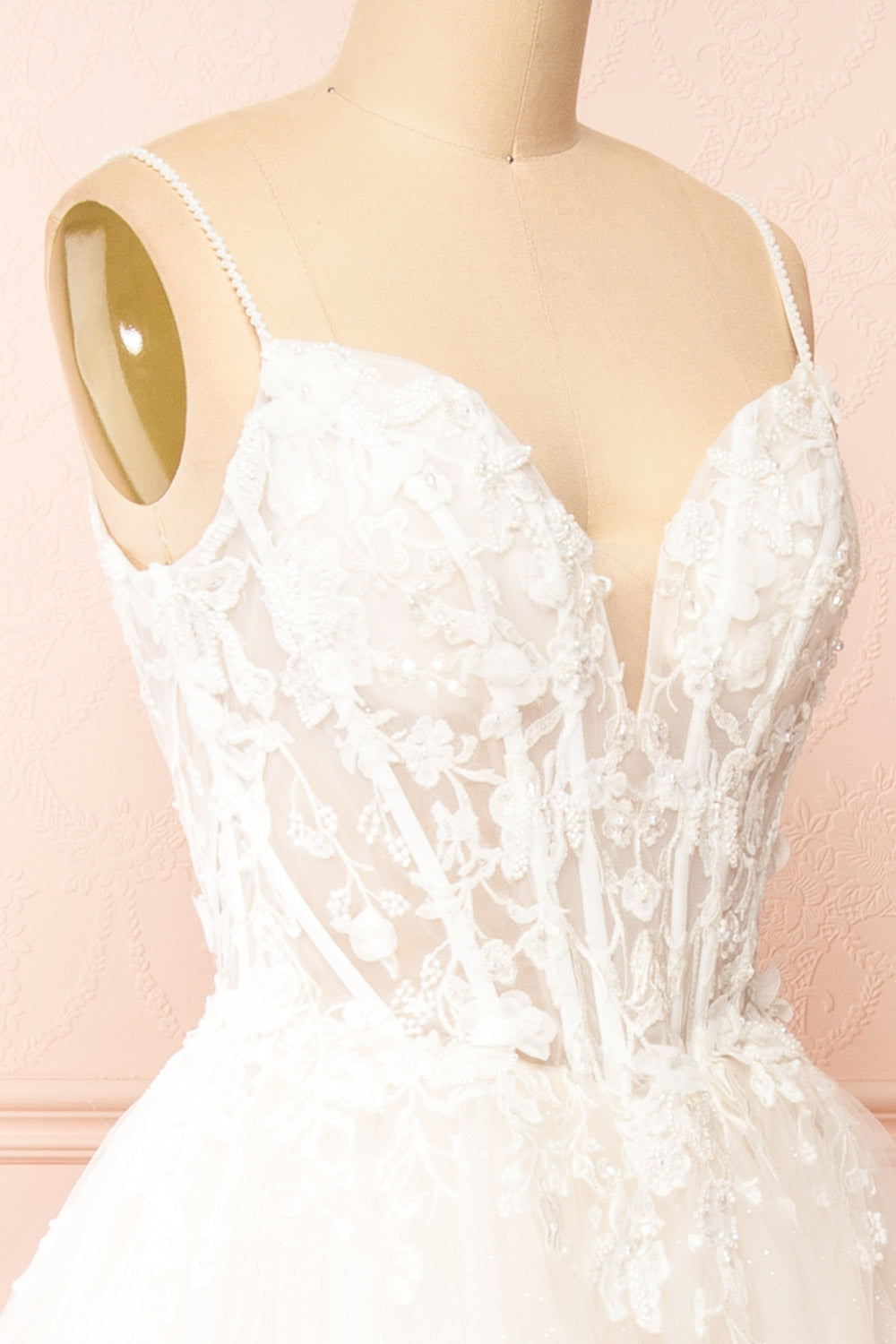 Sarienne | Sparkly A-Line Wedding Tulle Dress