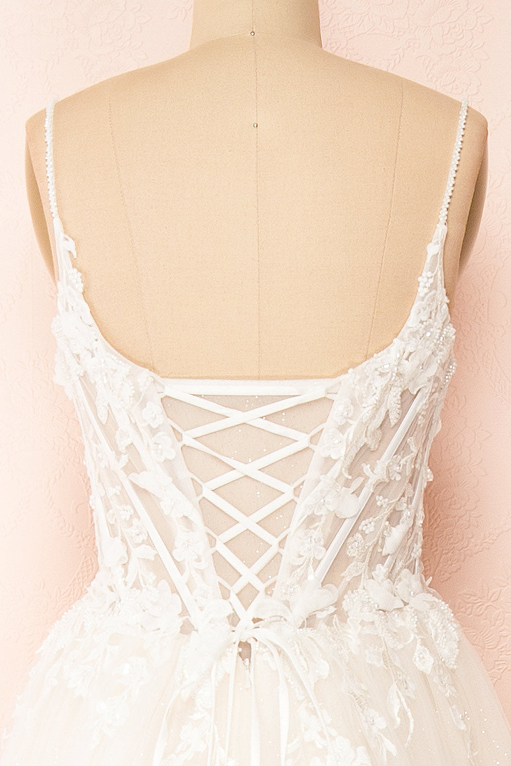 Sarienne | Sparkly A-Line Wedding Tulle Dress