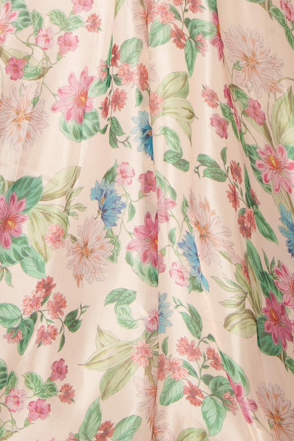 Scottie | Floral Corset Maxi Dress with Draped Bustier
