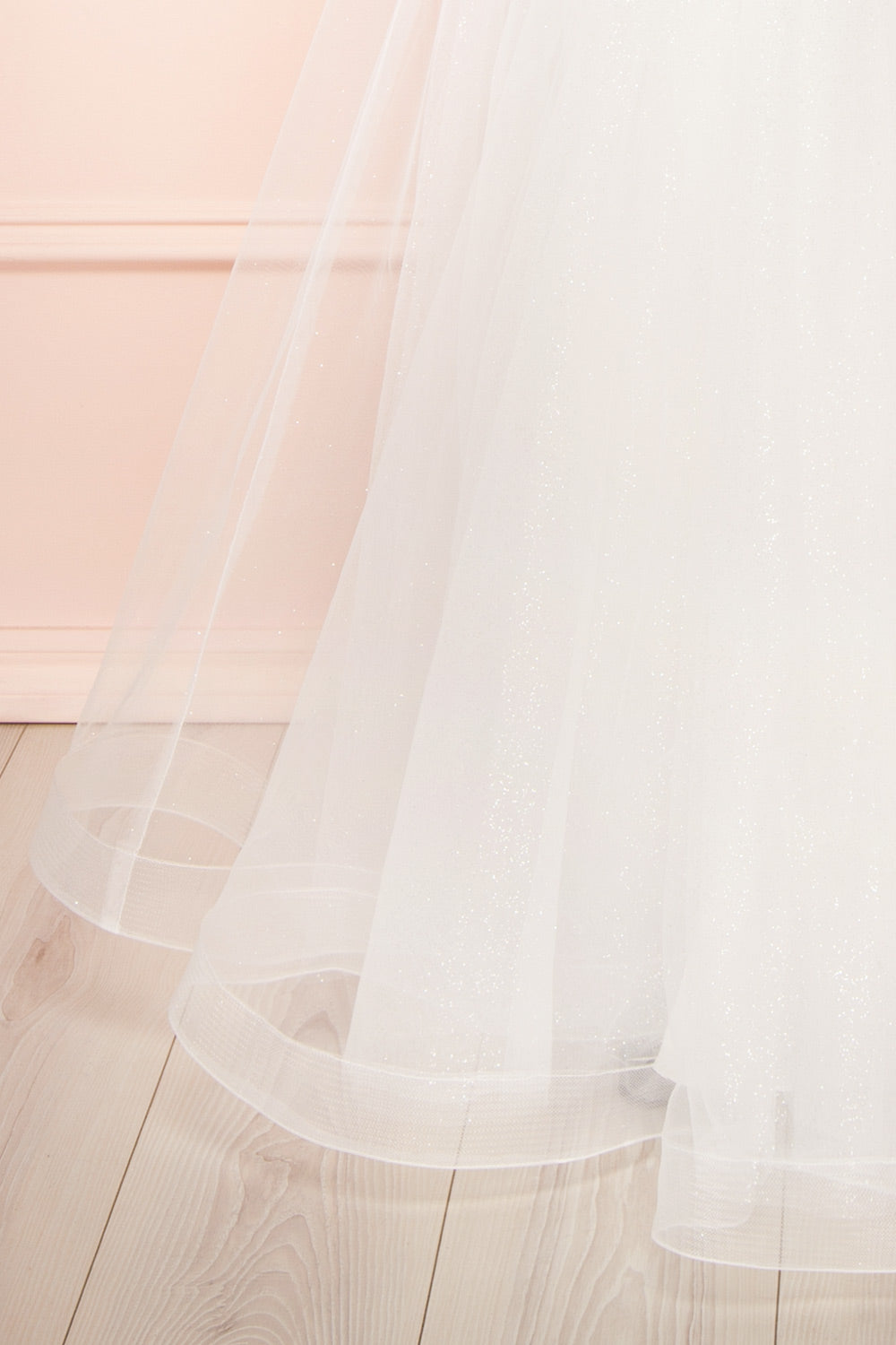 Seyori | Ivory Floral Maxi Gown w/ Detachable Sleeves