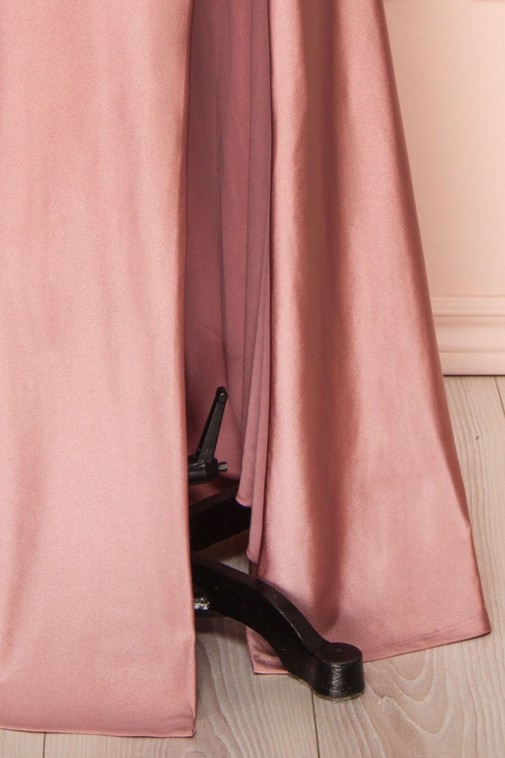 Sonia Blush | Mermaid Maxi Dress with Slit