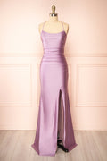 Sonia Lavender | Mermaid Maxi Dress with Slit
