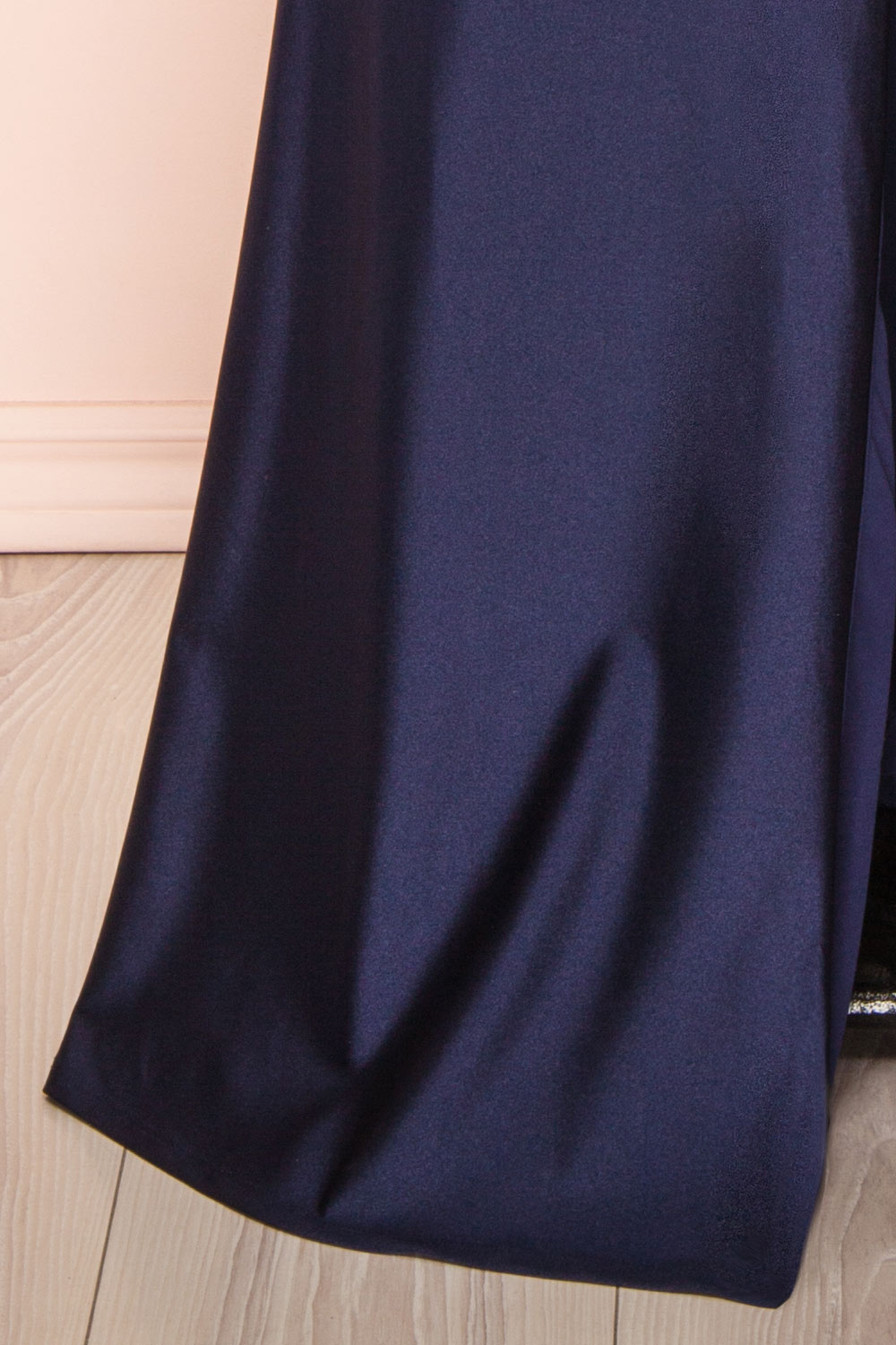 Sonia Navy | Mermaid Maxi Dress with Slit