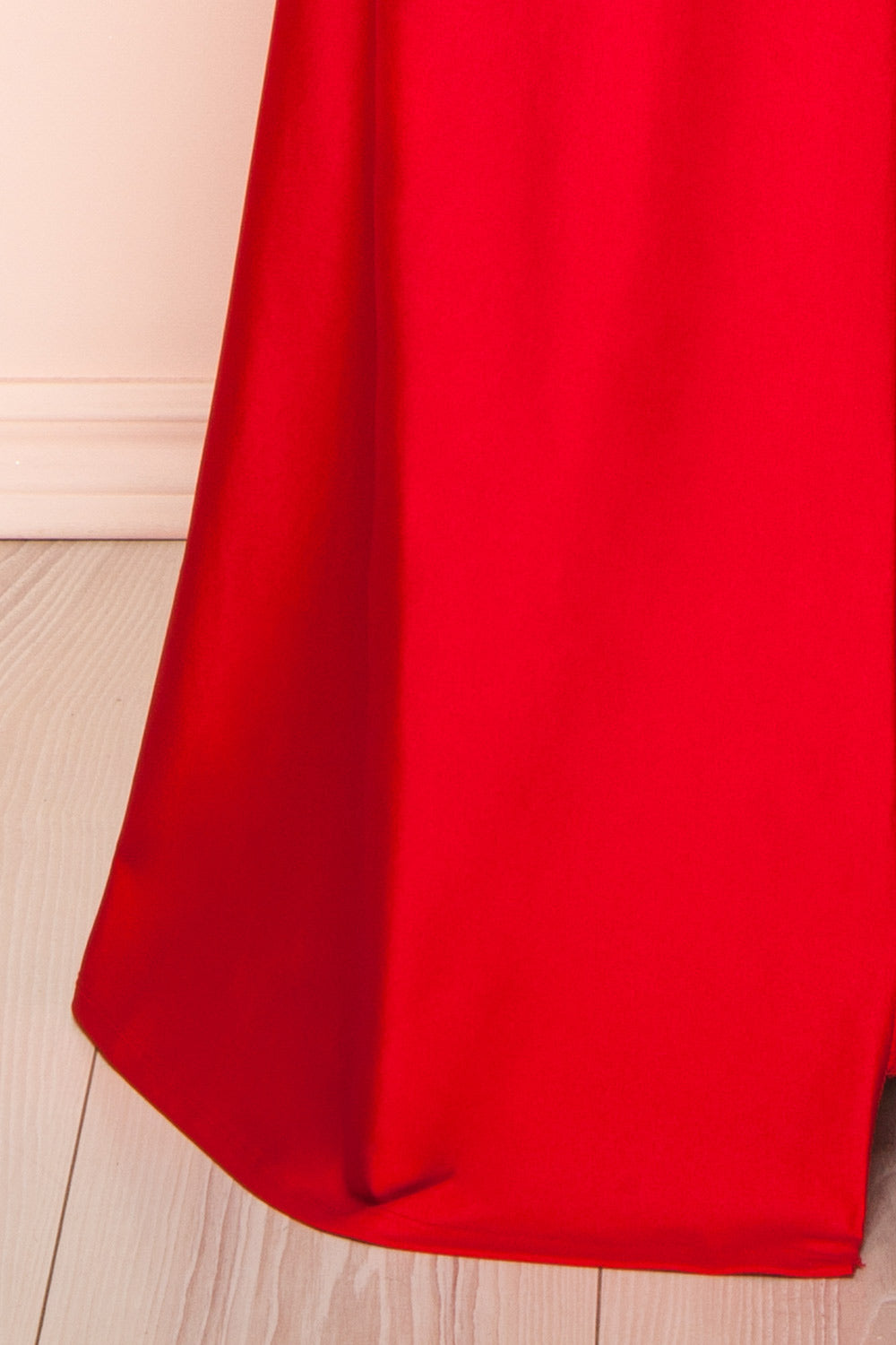 Sonia Red | Mermaid Maxi Dress with Slit
