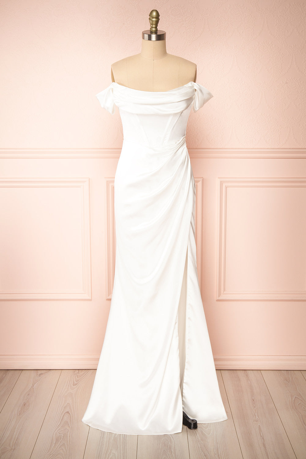 Symone | Off-Shoulder Corset Bridal Dress
