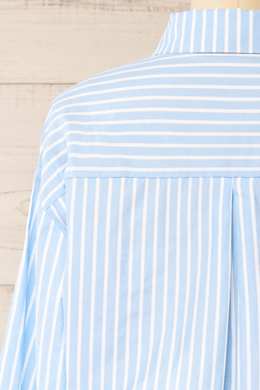 Teramo Blue | Short A-Line Striped Dress