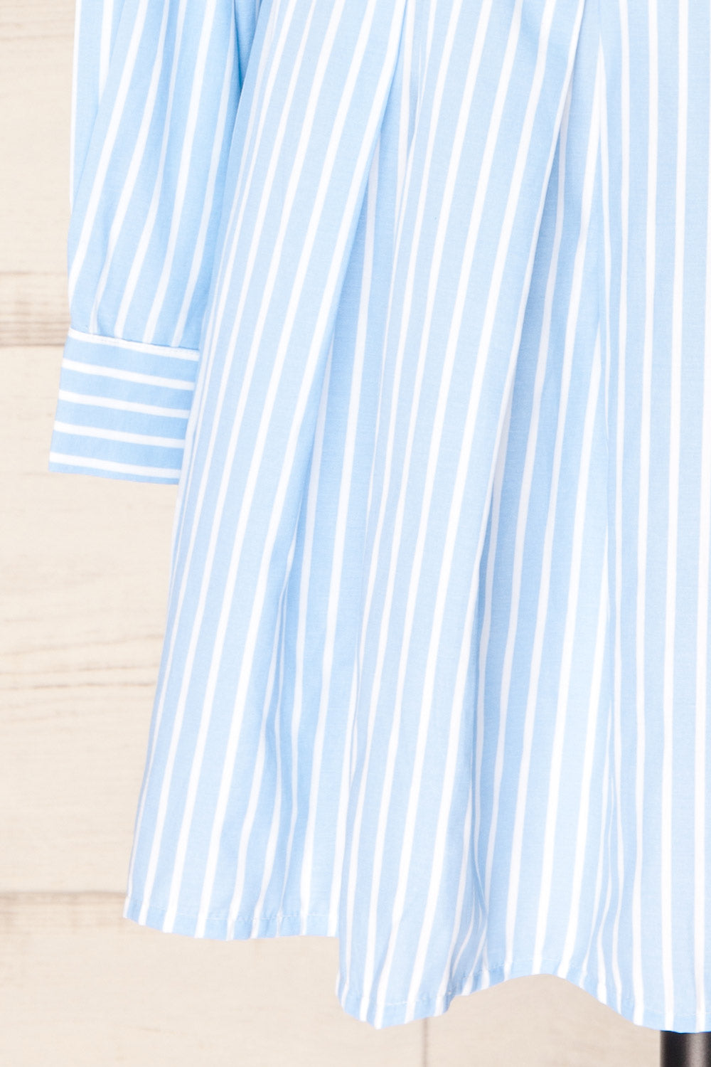 Teramo Blue | Short A-Line Striped Dress
