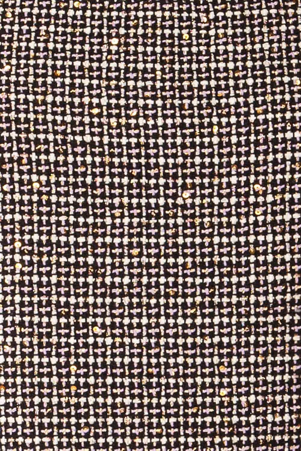 Theotiste | Short Sparkling Tweed Dress