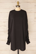 Torrejon | Short Dress w/ Ruched Sleeves