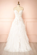 Trinity | Drop Waist Wedding Gown with Corset