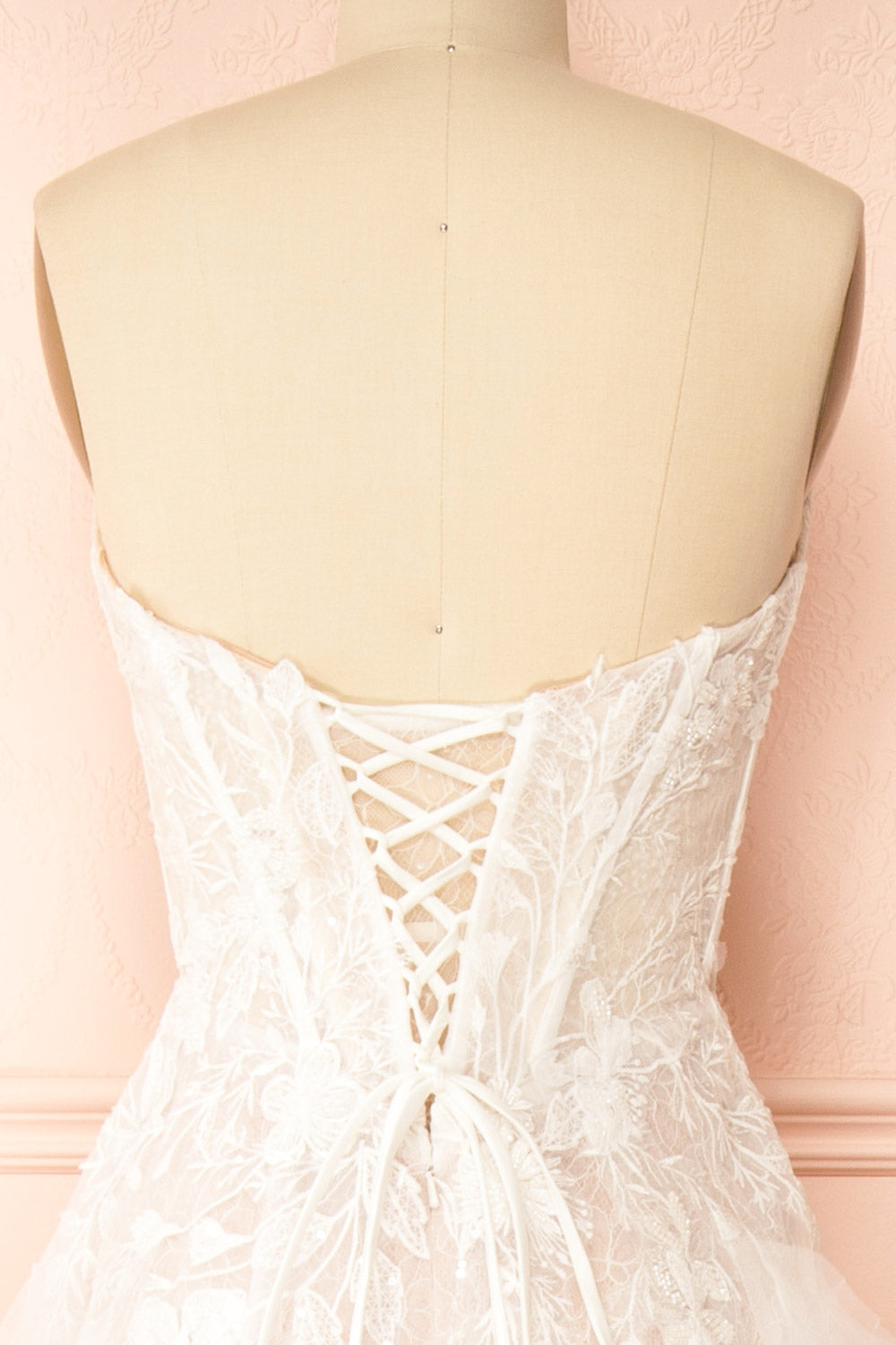 Trinity | Drop Waist Wedding Gown with Corset