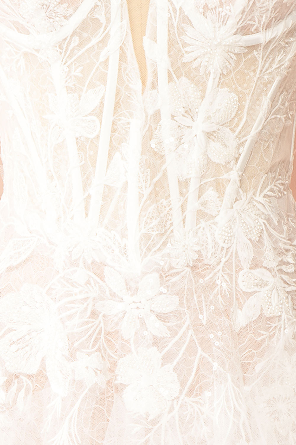 Trinity | Drop Waist Wedding Gown with Corset