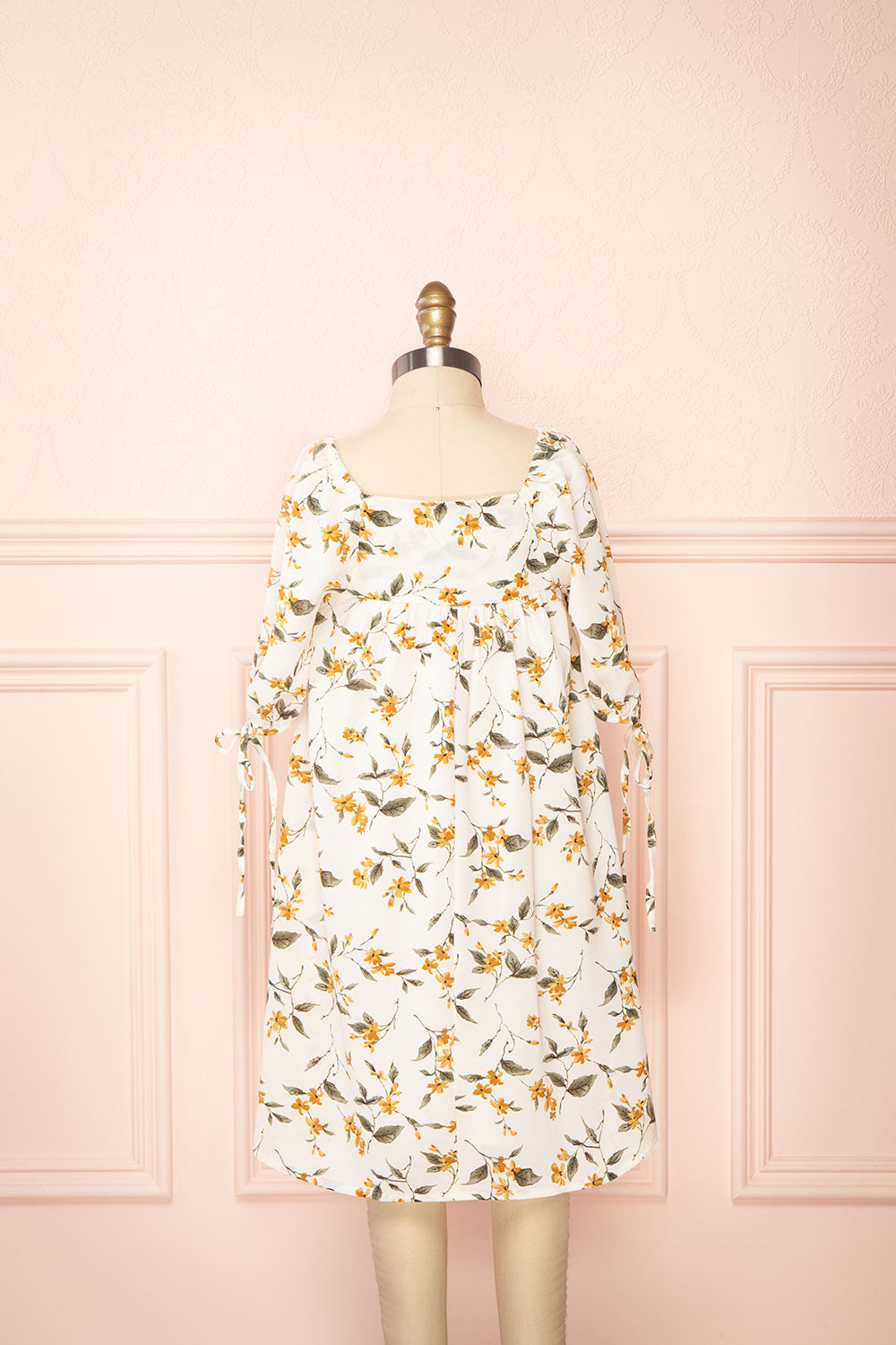 Tuline Mini | Short Floral Babydoll Dress for Kids