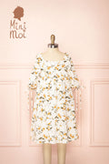 Tuline Mini | Short Floral Babydoll Dress for Kids