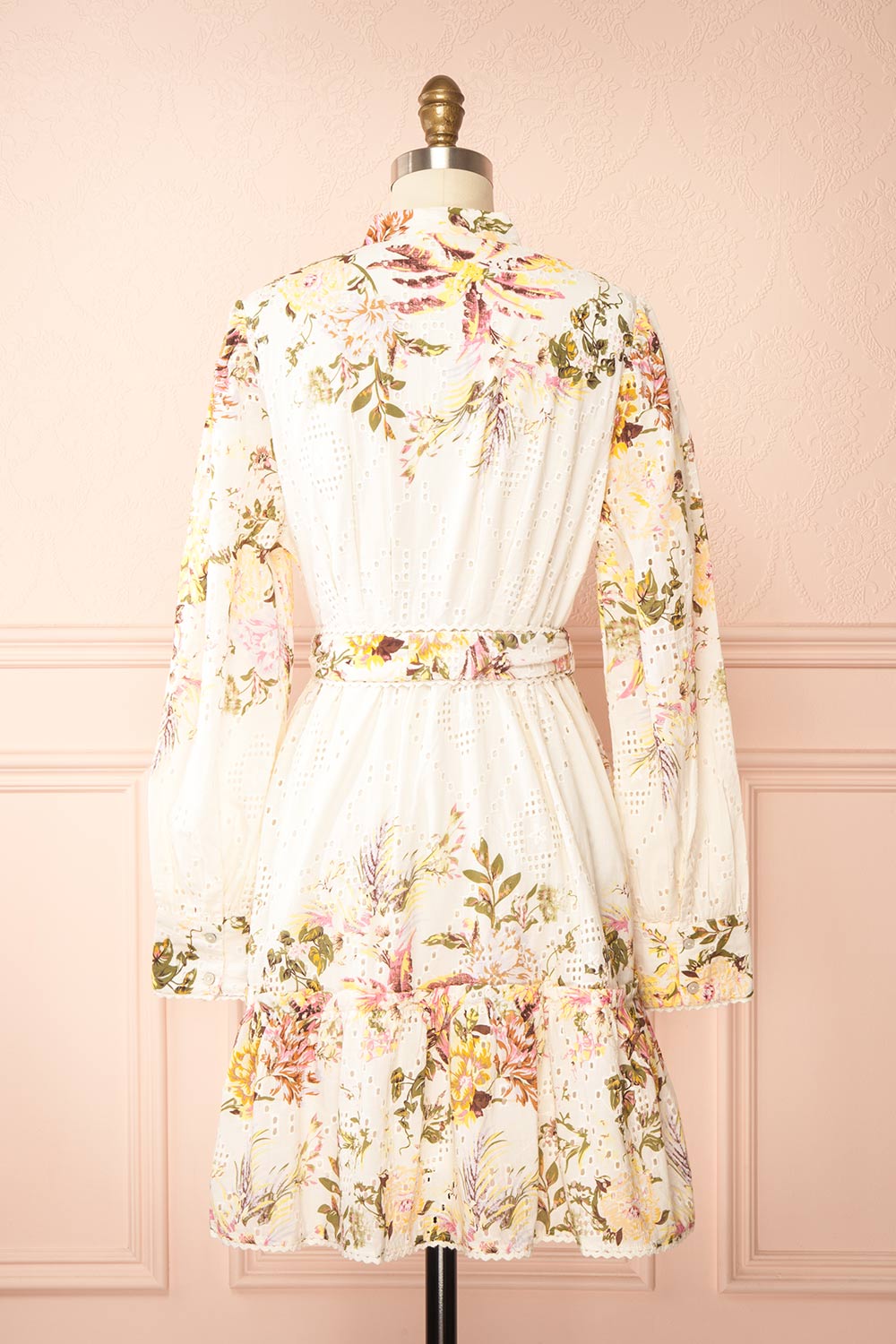 Valeriana | Short Button-Up Floral Dress