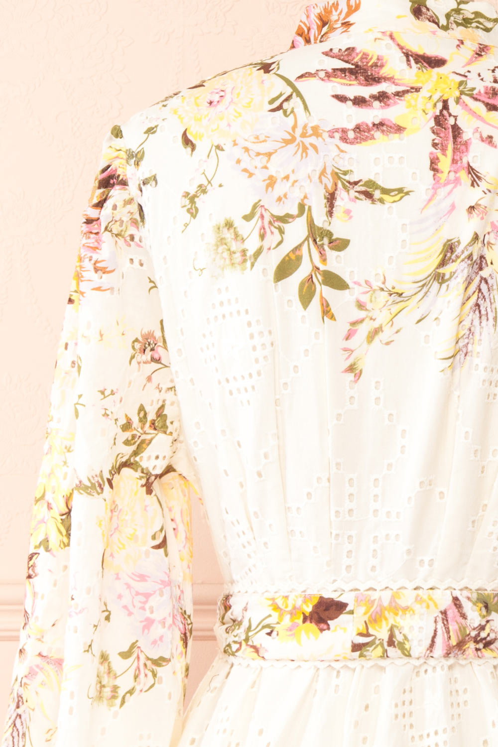 Valeriana | Short Button-Up Floral Dress