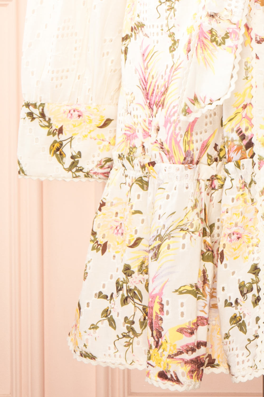 Valeriana | Short Button-Up Floral Dress