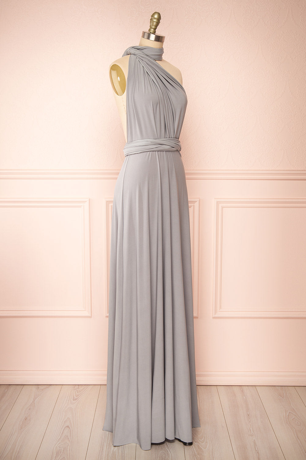 Violaine Grey | Convertible Maxi Dress