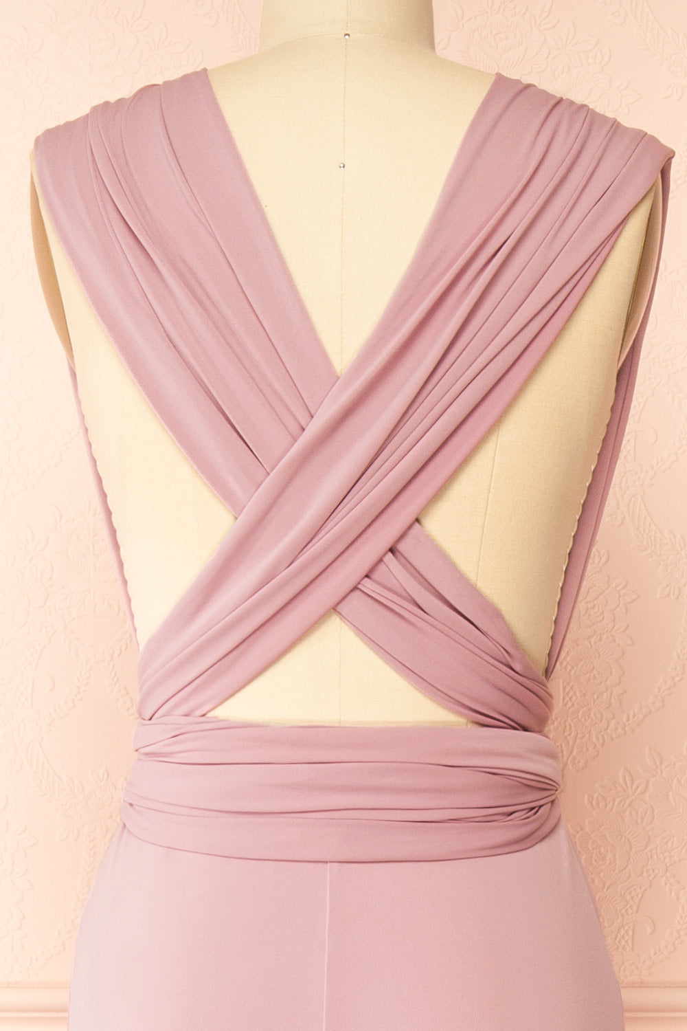 Violaine Mauve | Convertible Maxi Dress