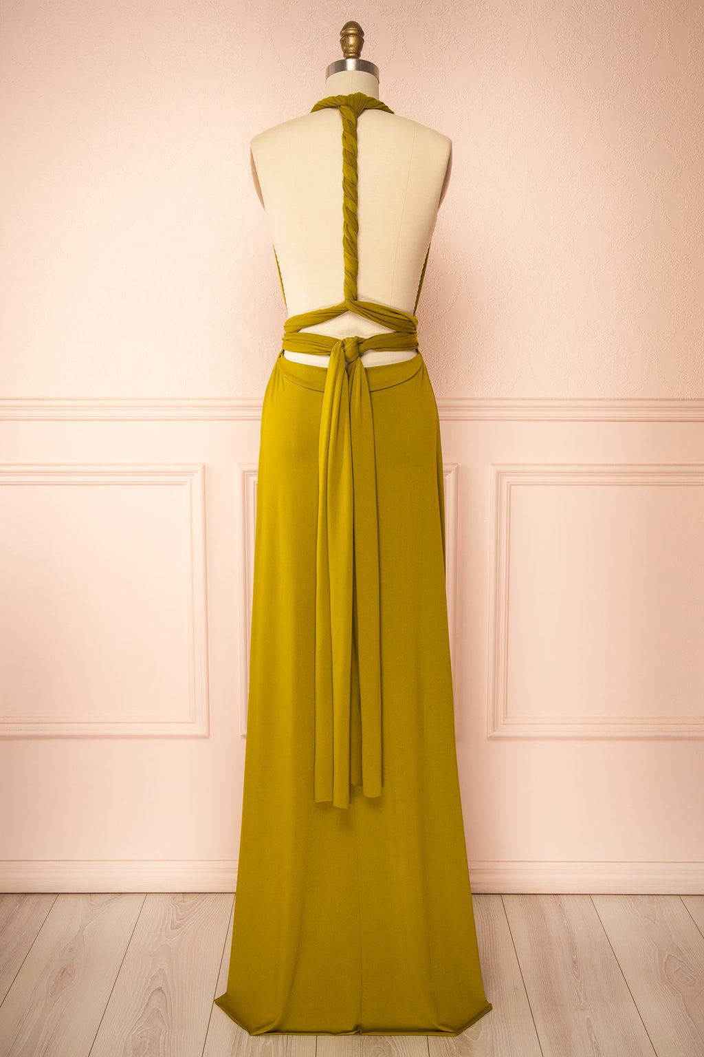 Violaine Olive | Convertible Maxi Dress