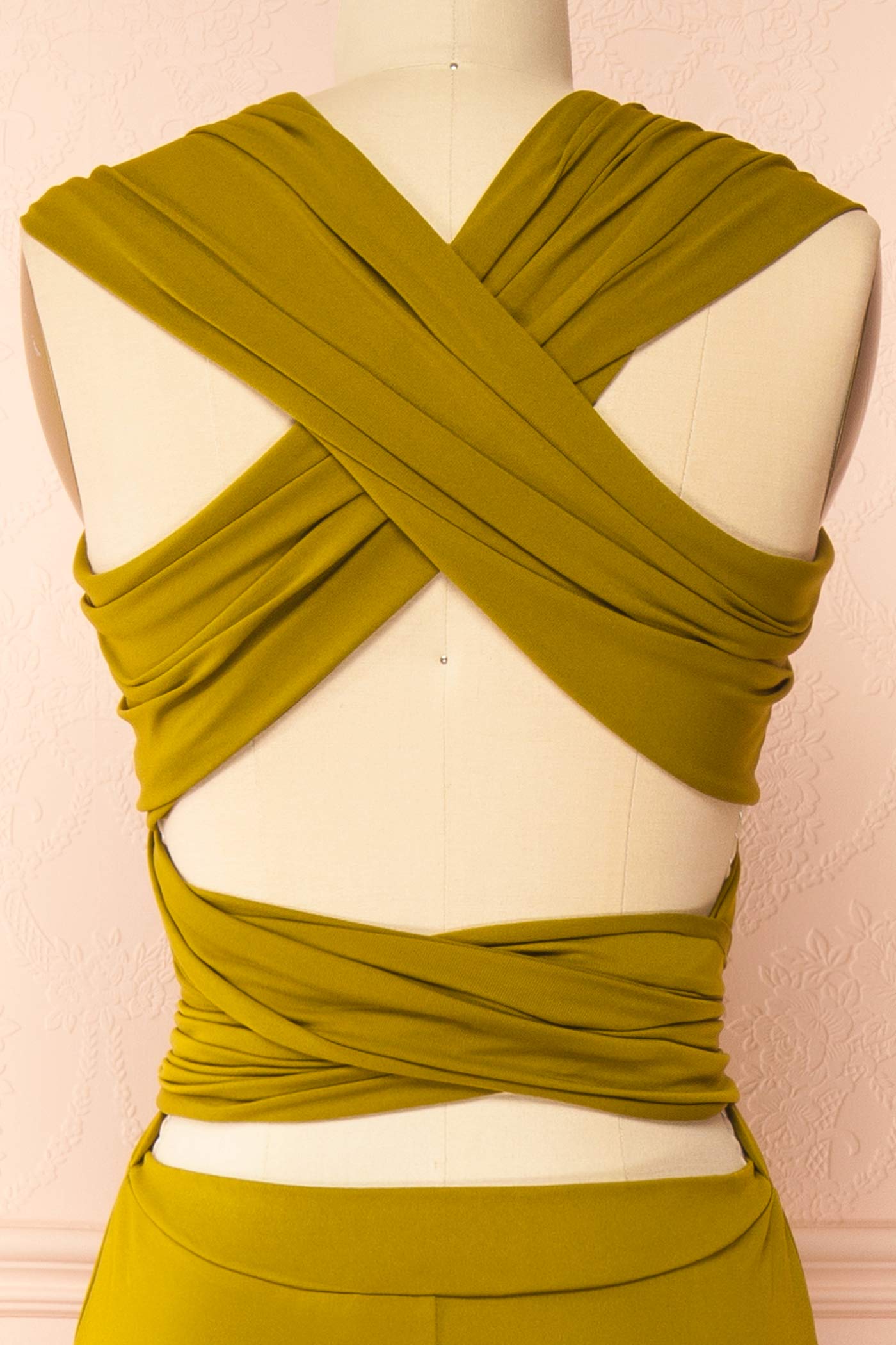 Violaine Olive | Convertible Maxi Dress