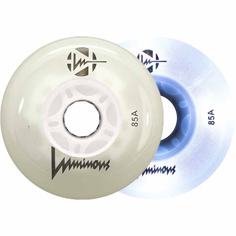 Luminous LED 84mm/85A Wheels (Pack of 4)